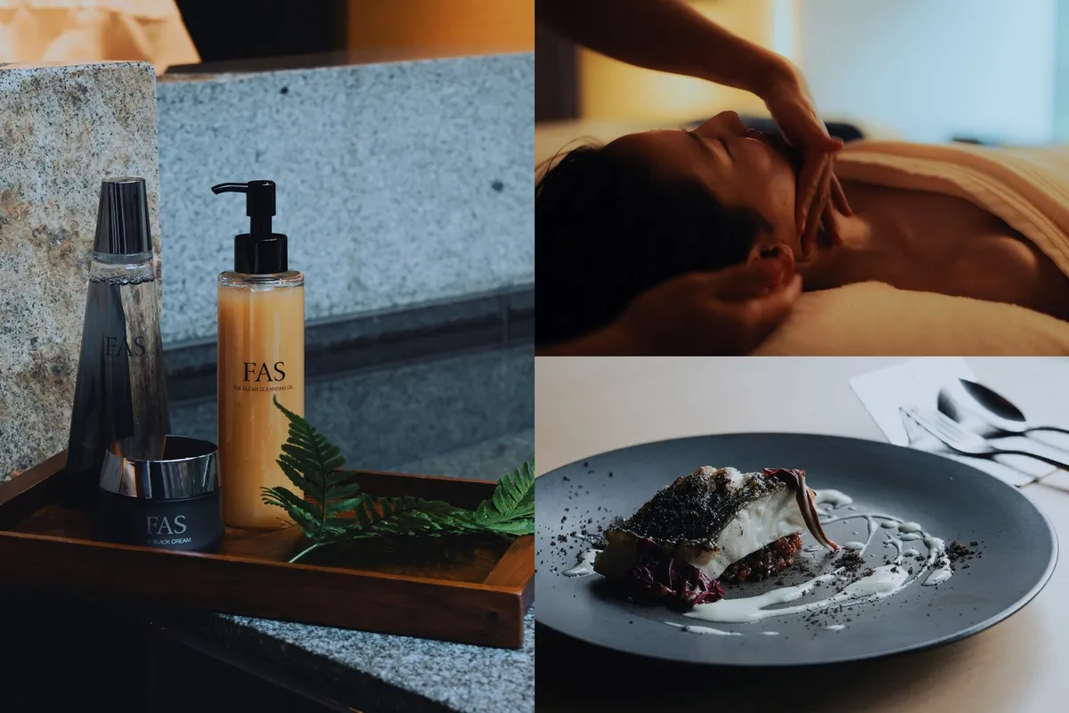 HOTEL THE MITSUI KYOTOとFASのコラボレーションイメージ