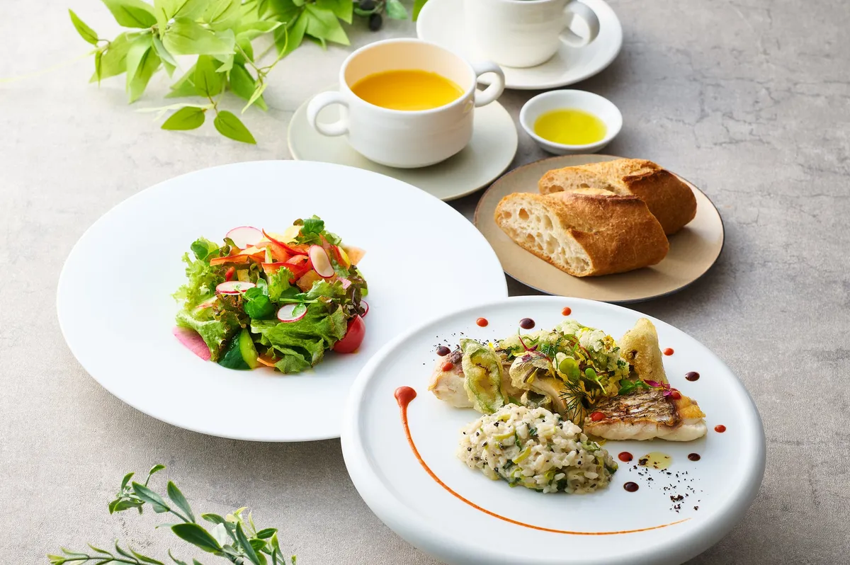 ホテルグランヴィア京都 カフェレストラン「ル・タン」の選べる京ランチセットイメージ