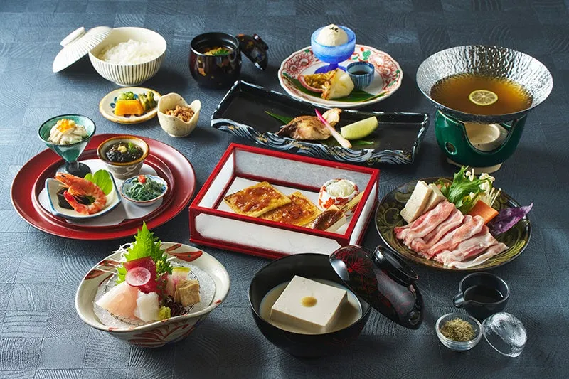 島豆腐会席の全景