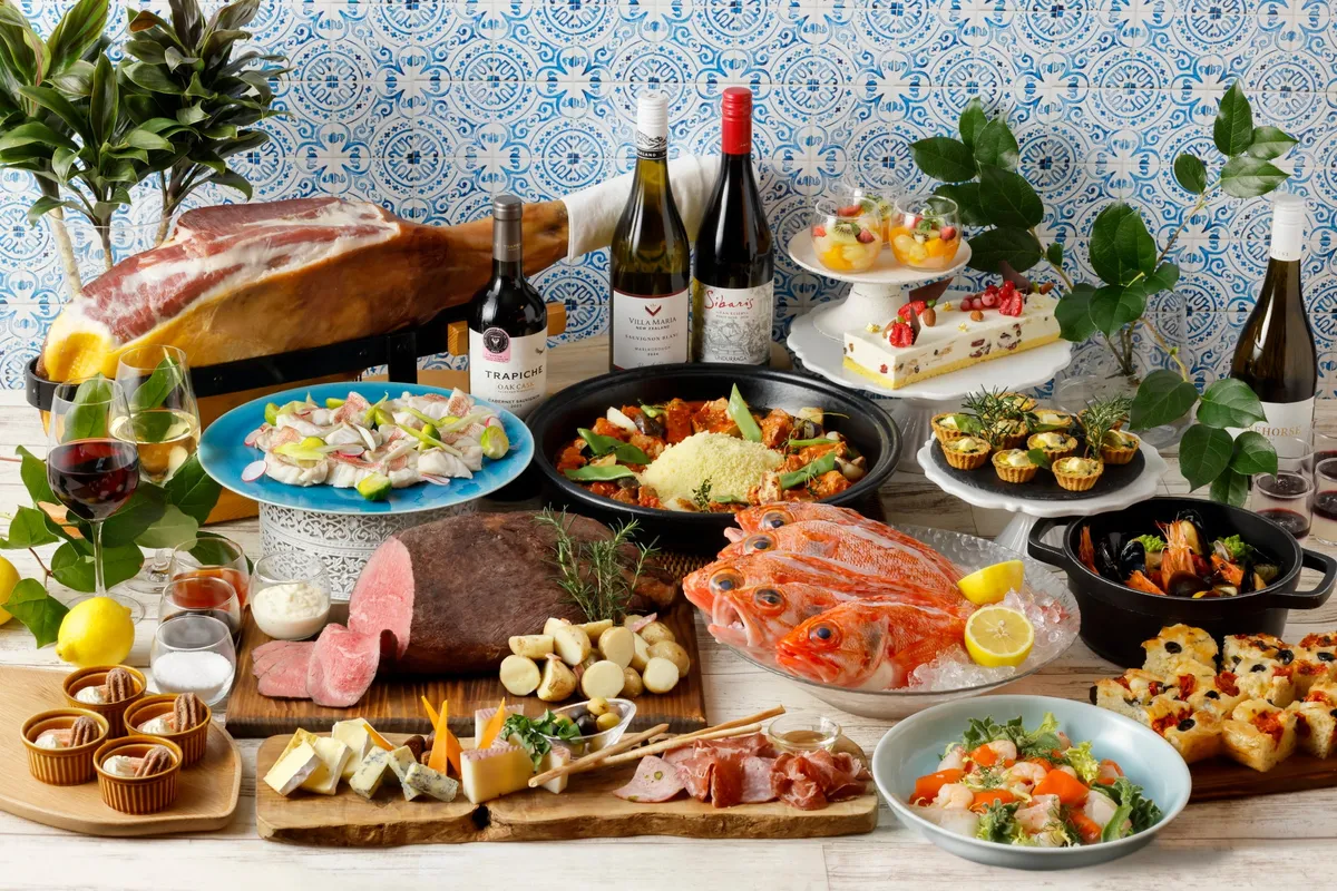 地中海グルメフェアの料理集合イメージ