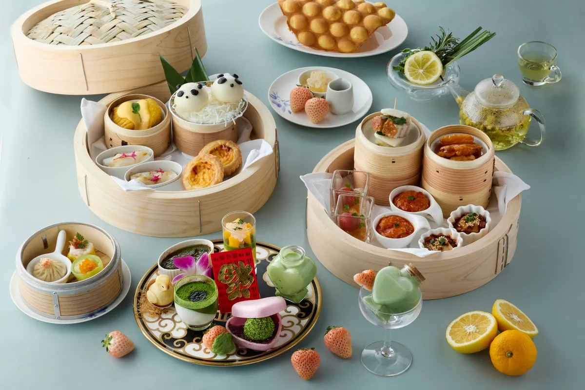 飲茶アフタヌーンティーの全体イメージ