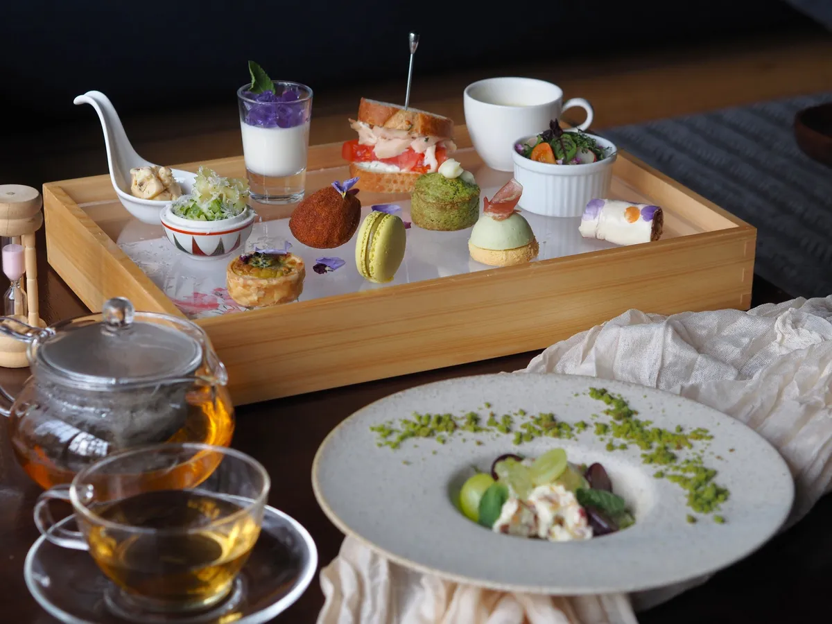 フローラルガーデンアフタヌーンティーの全景