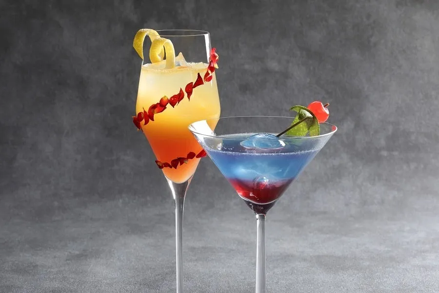 シェラトン都ホテル大阪の初夏のカクテル2種