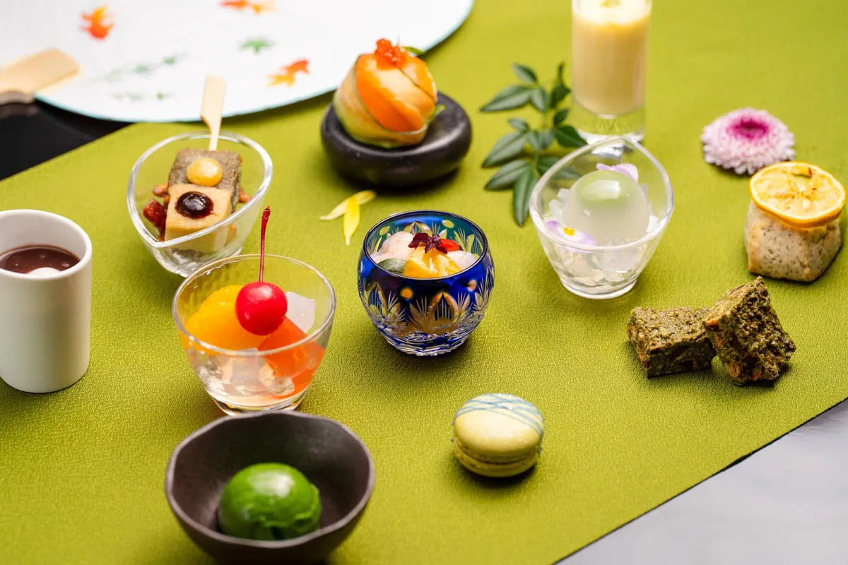 和の涼 夏のアフタヌーンティーの全体像