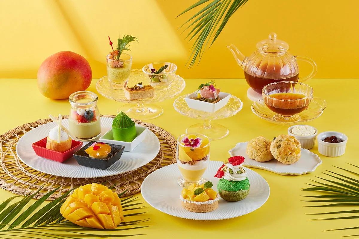 初夏の彩り豊かなアフタヌーンティー