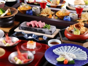 湯村温泉「湧泉の宿ゆあむ」で極上の初夏を。希少な但馬とらふぐと但馬牛を味わう平日限定プラン