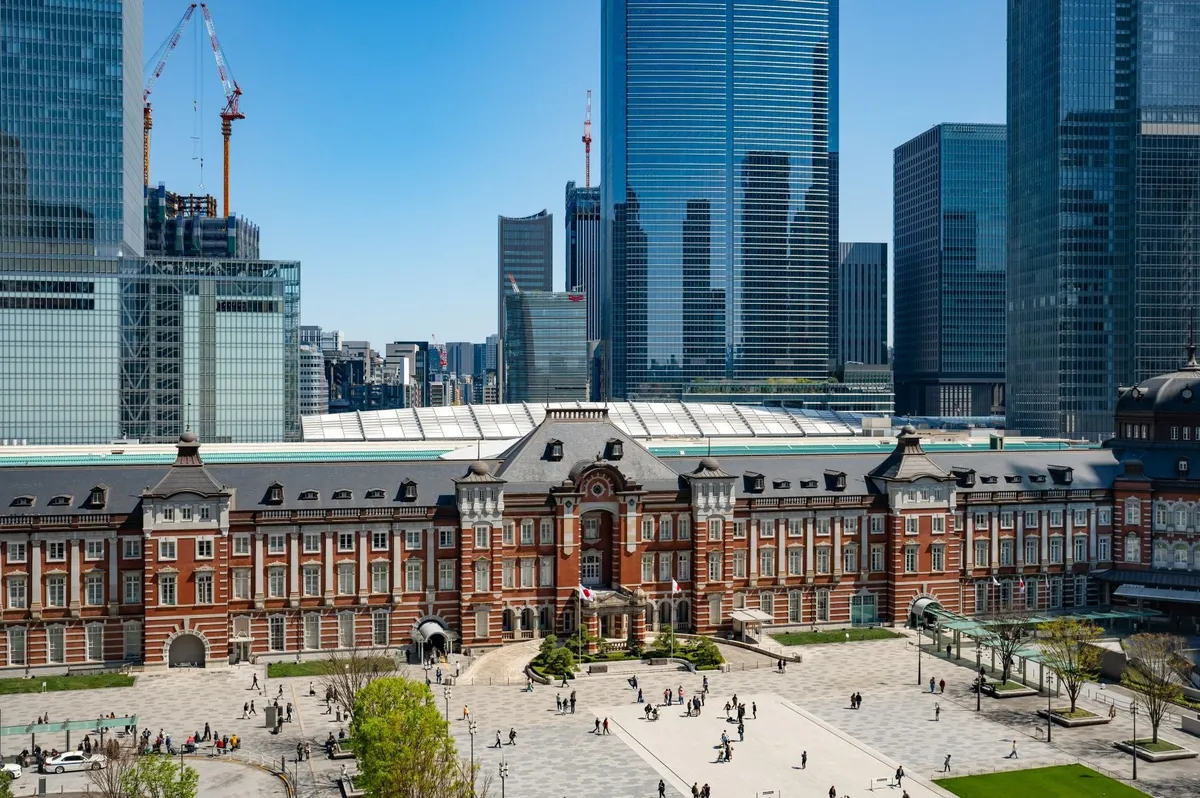 東京駅丸の内駅舎の外観