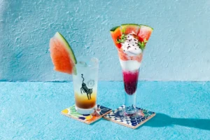ESTINATE HOTEL 那覇で沖縄の夏を満喫！ブランド「今帰仁スイカ」の贅沢パフェ氷とクラフトコーラが登場