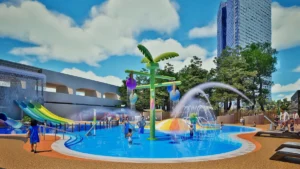 フェニックス・シーガイア・リゾートに「スプラッシュエリア」誕生！親子で遊べる新感覚プールと恐竜ビュッフェを満喫