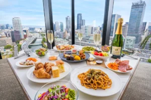 カンデオホテルズ大阪ザ・タワーで母の日ランチ！地上17階の絶景と本格イタリアンビュッフェ