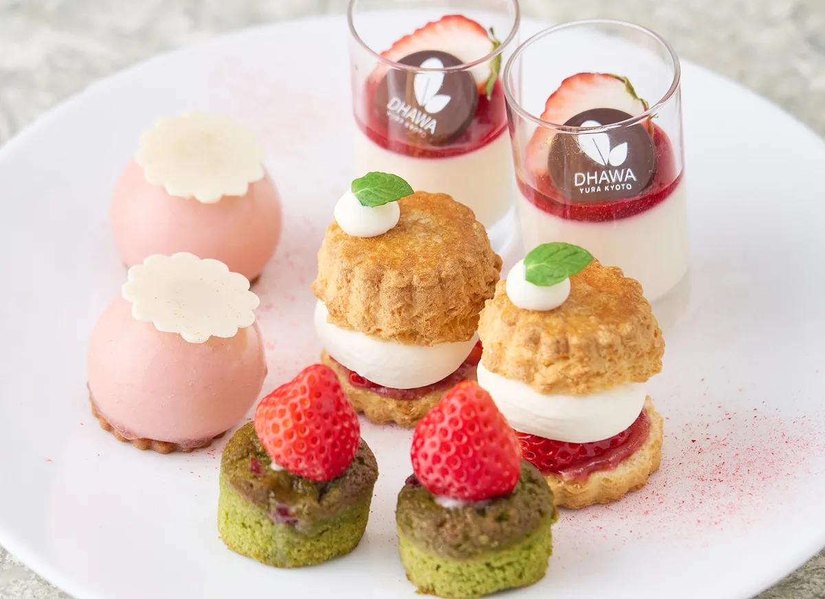 ダーワ・悠洛 京都のいちごスイーツ各種