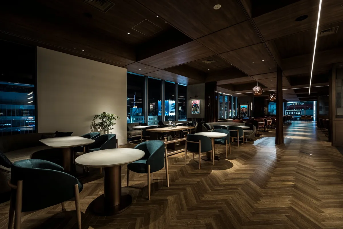 ライブキッチンで提供される十勝ハーブ牛のローストビーフ