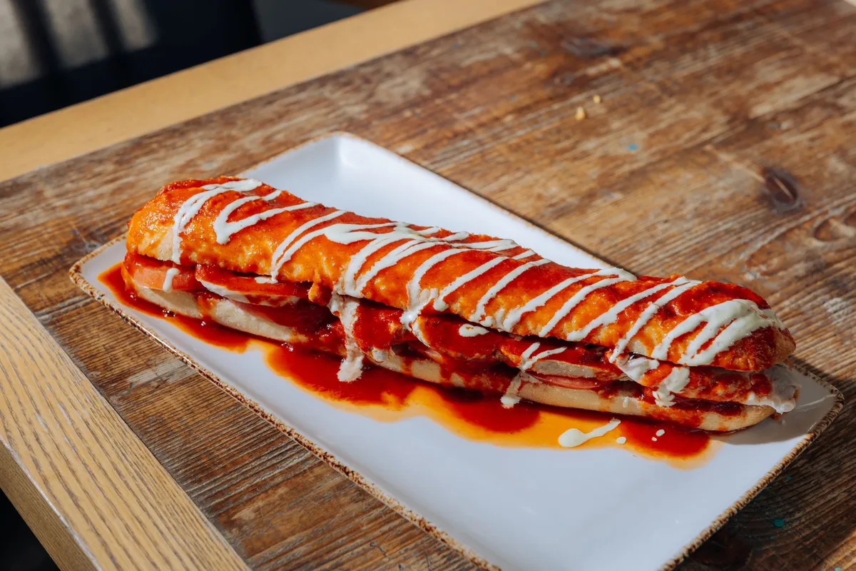 メキシコのサンドイッチ「ロンチェ・バニャード」