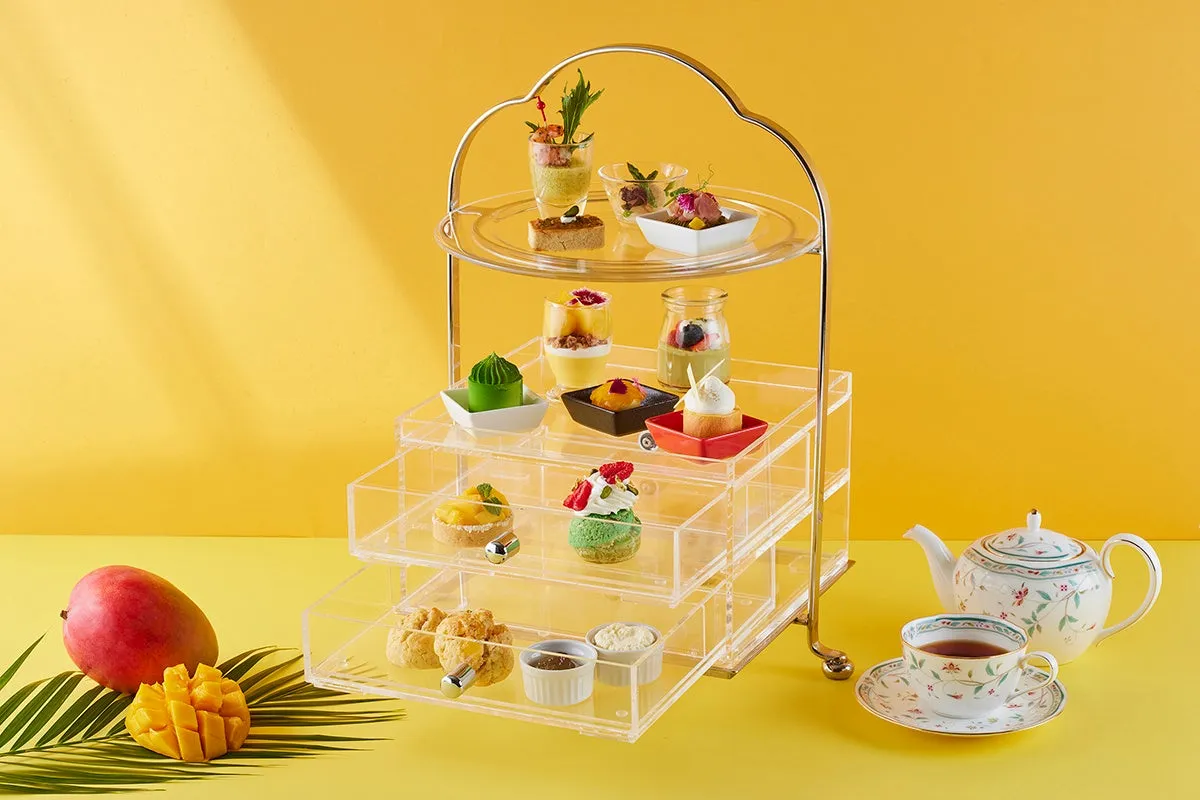 モダンなアフタヌーンティースタンド