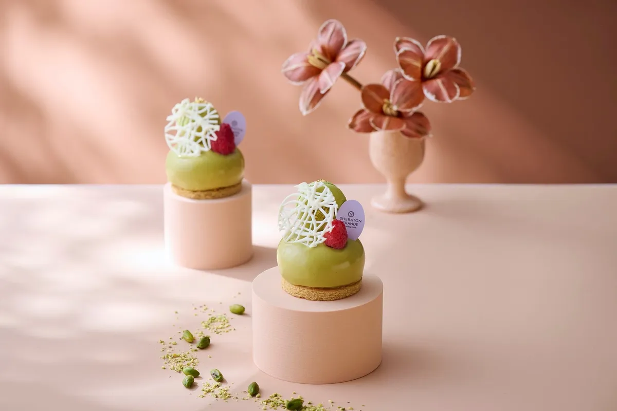 ピスタチオの風味豊かなムース「フォレピスターシュ」