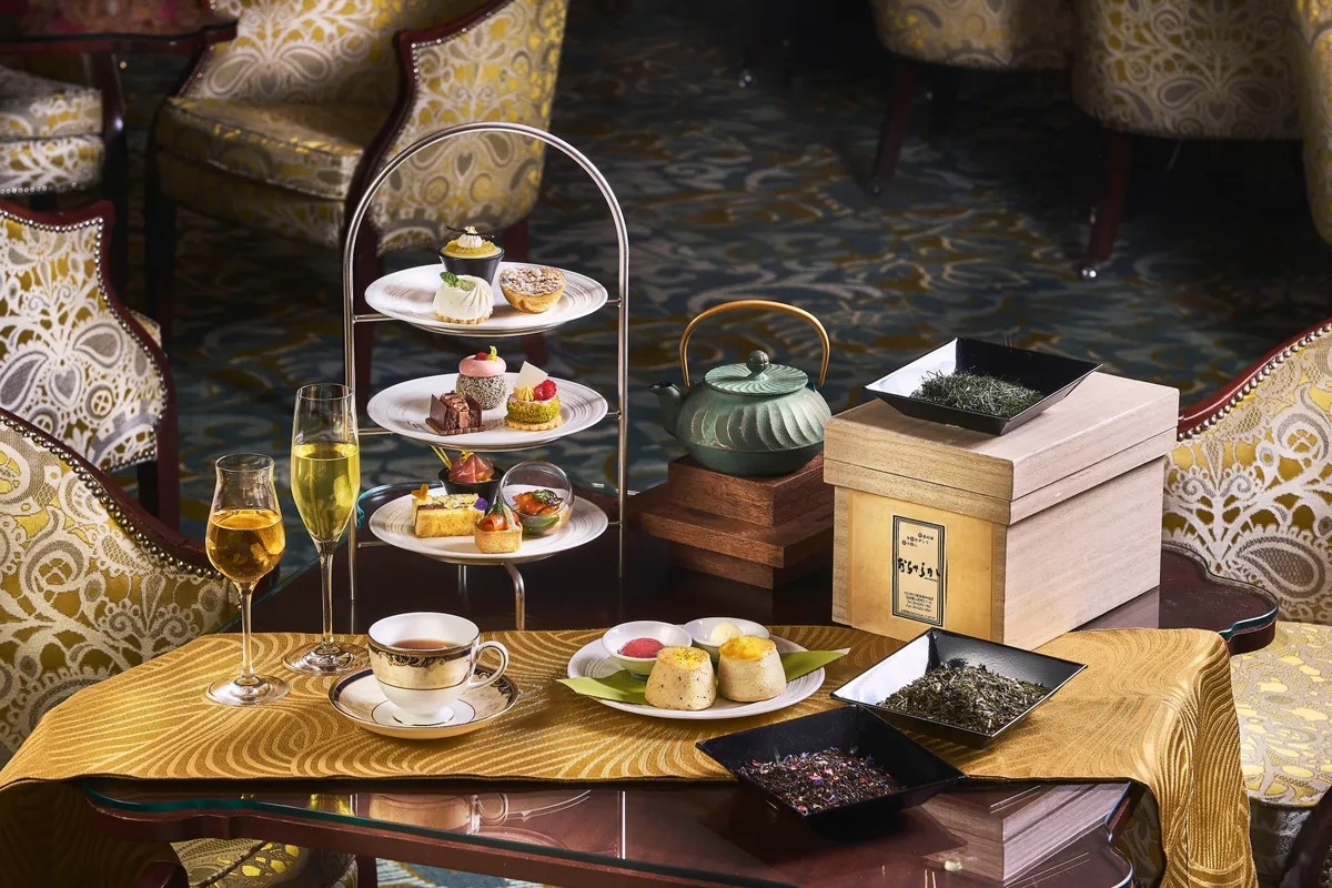 日本茶専門店「おちゃらか」とコラボした優雅なアフタヌーンティー