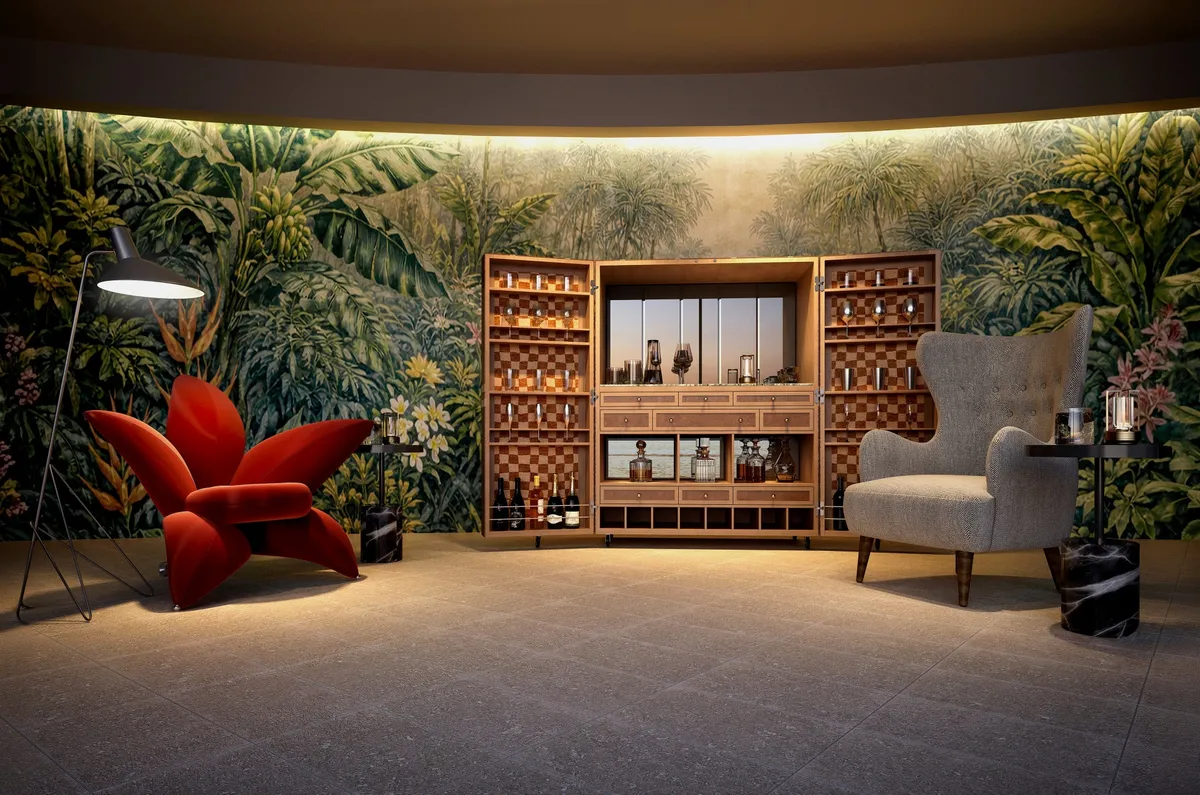 LEONの美意識が凝縮された独創的なバーラウンジ