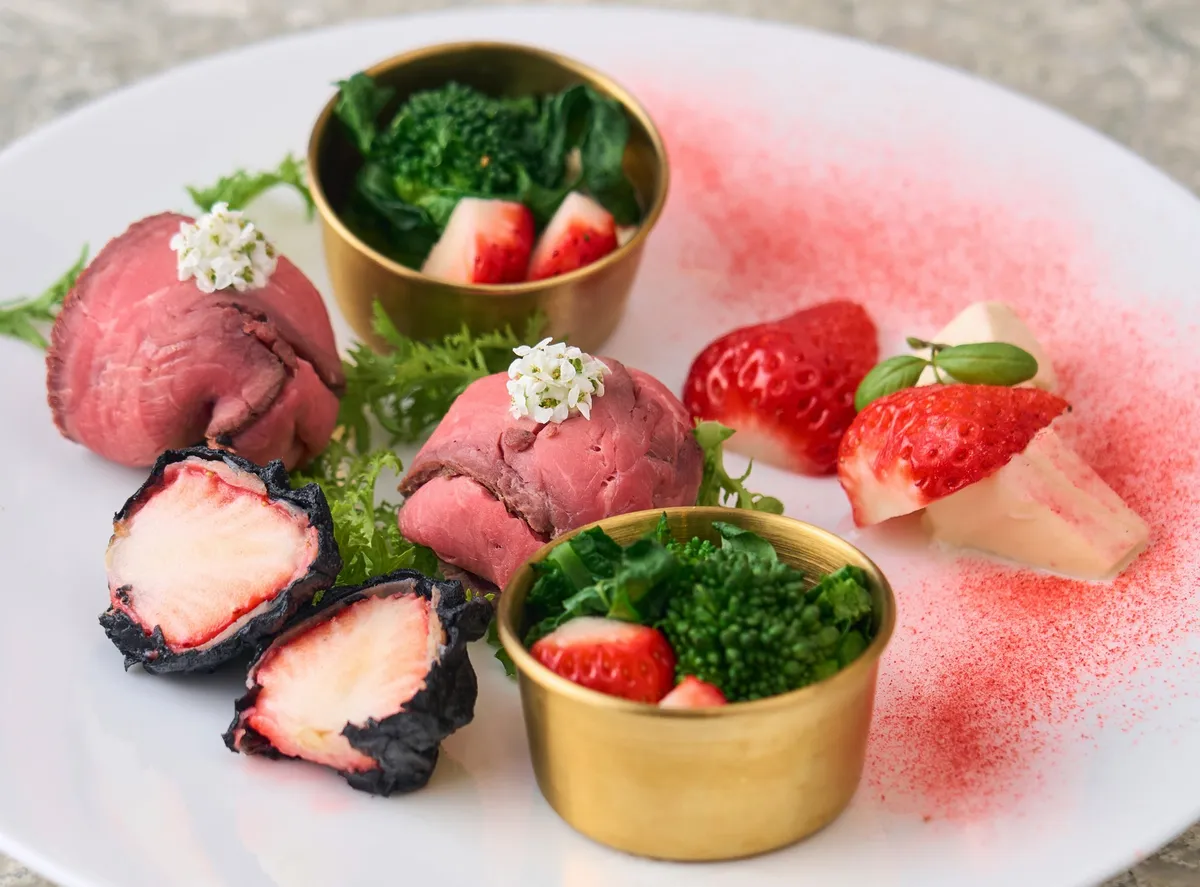 ダーワ・悠洛 京都のいちごアフタヌーンティーのセイボリー