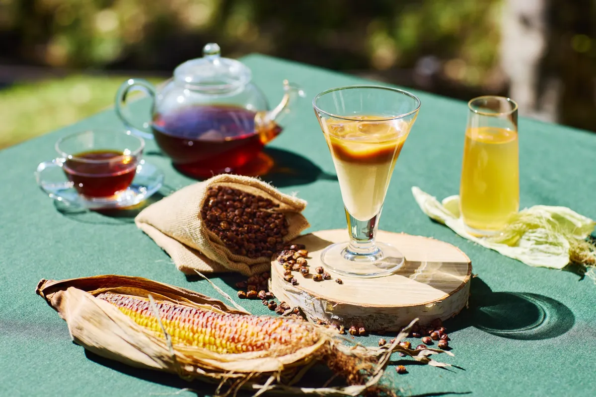 香ばしい風味が魅力のオリジナルドリンク「とうきびラテ」