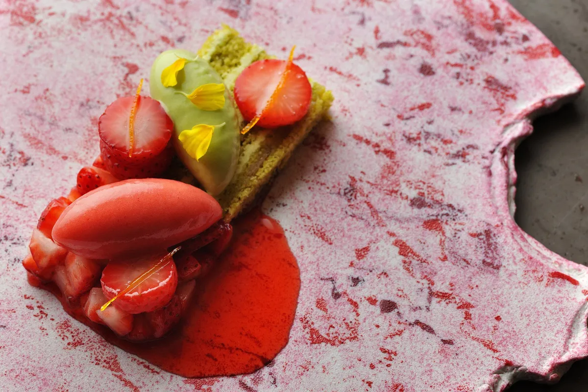 リゾナーレ下関のふぐと筍のパスタ