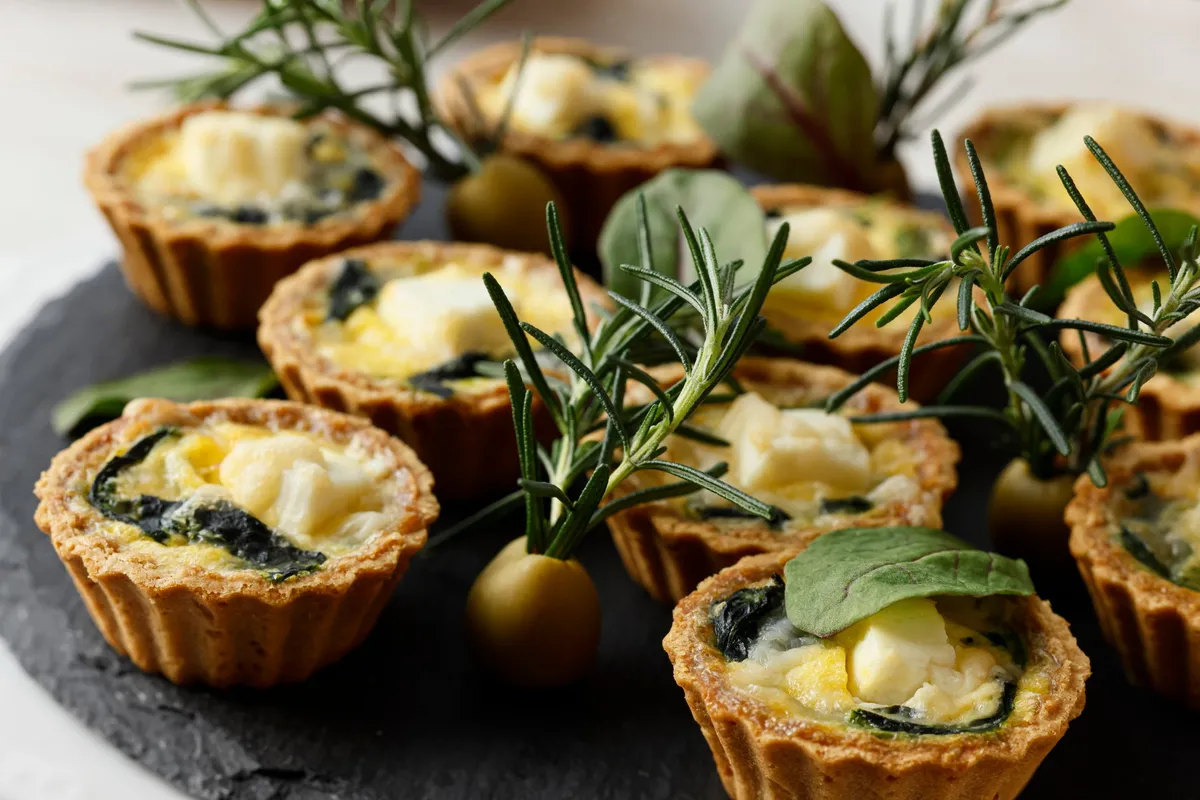 スパナコピタ風のキッシュ