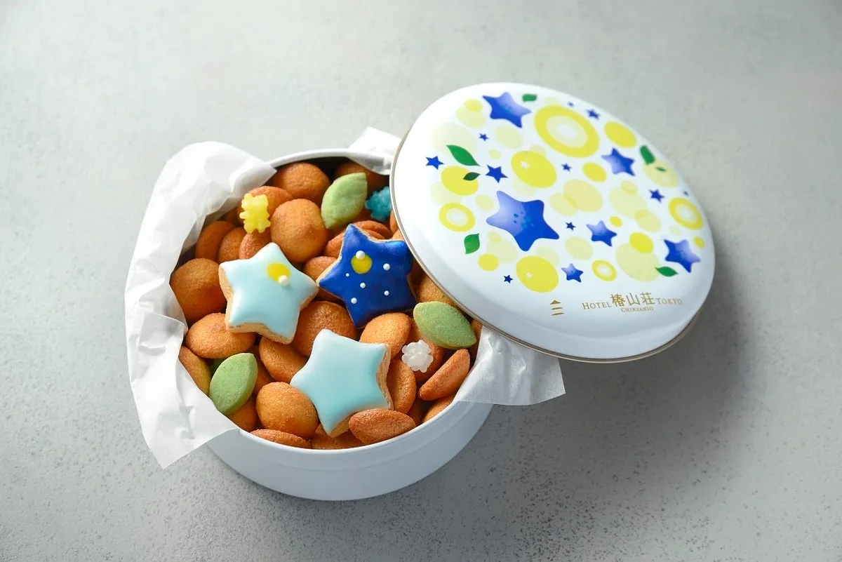 蛍の光をイメージしたオリジナルクッキー缶「ふきよせ～蛍～」