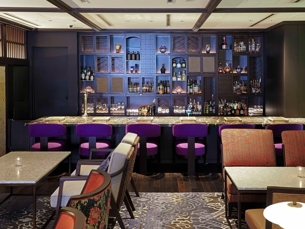 ダーワ・悠洛 京都 いちごアフタヌーンティーのテーブルセッティング