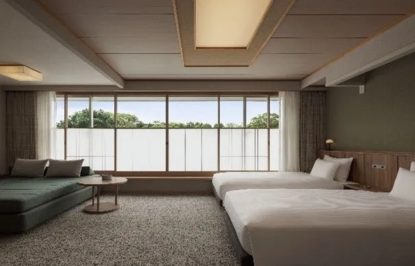 木の温もりに包まれる上質な宿泊空間