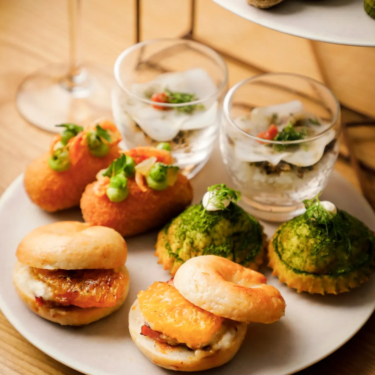 趣向を凝らしたグルテンフリーのセイボリー