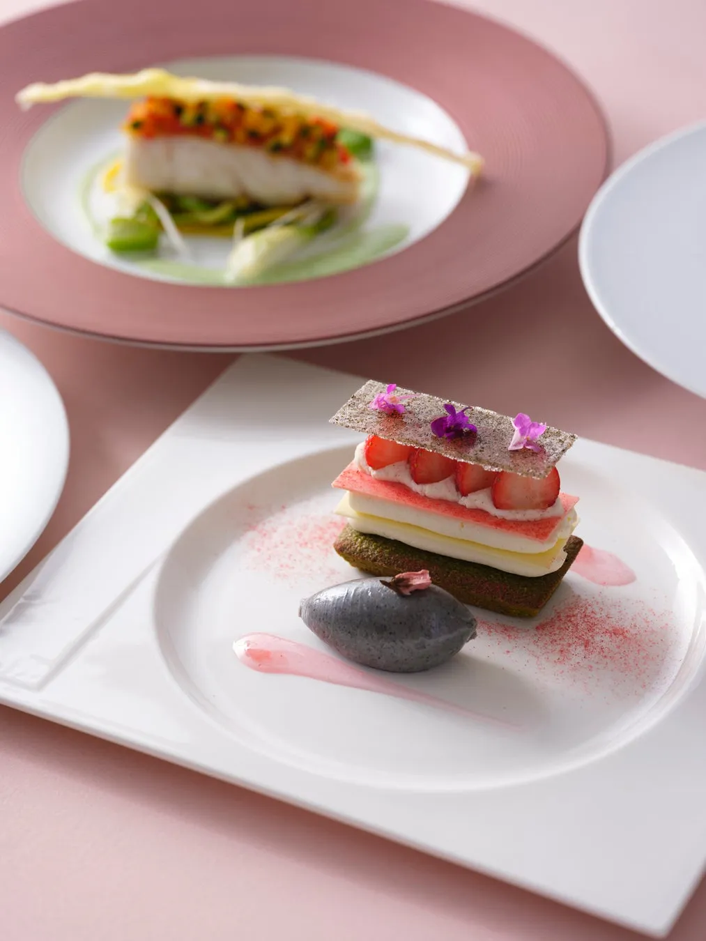 彩り豊かなデザート