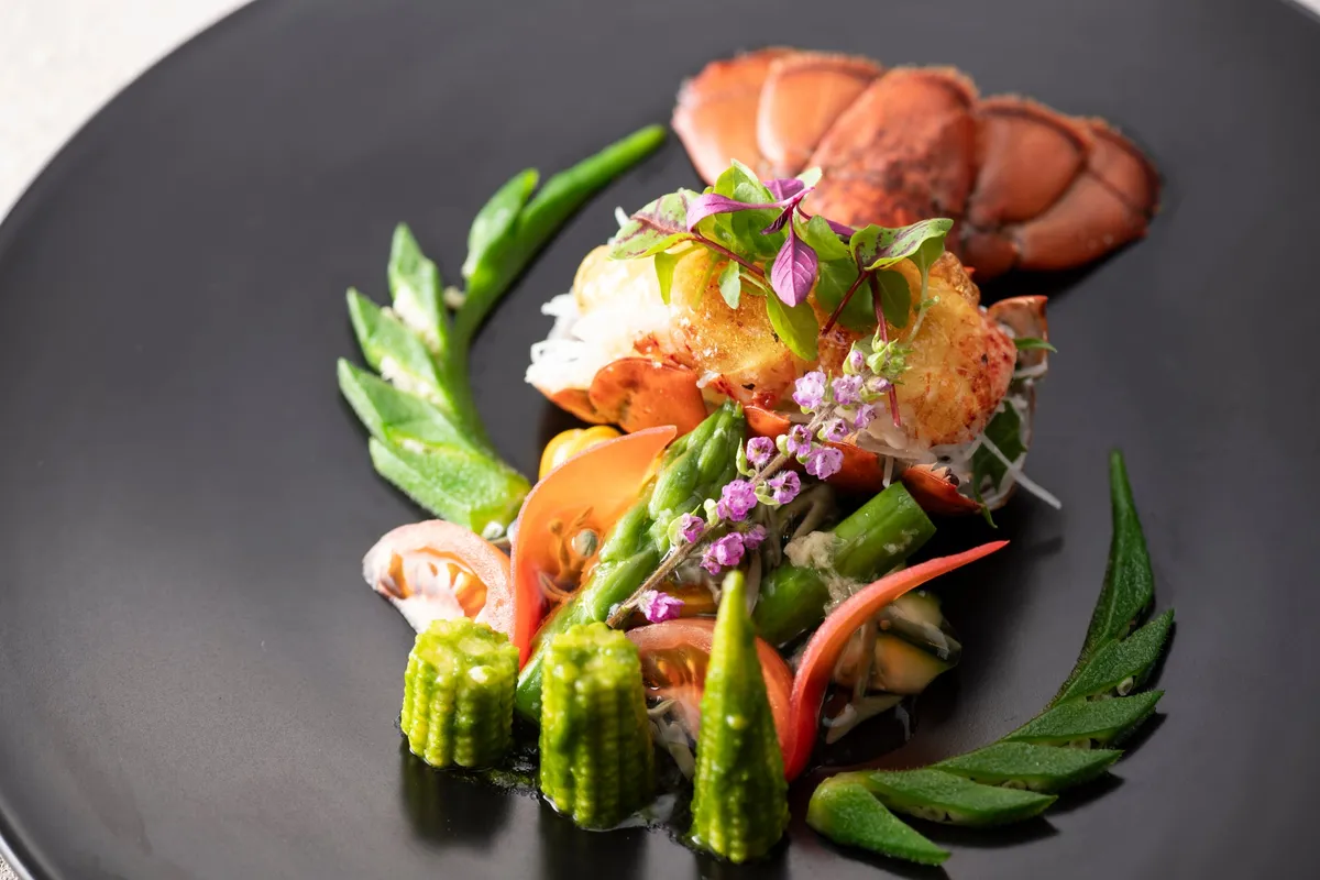 オマール海老の炒め物