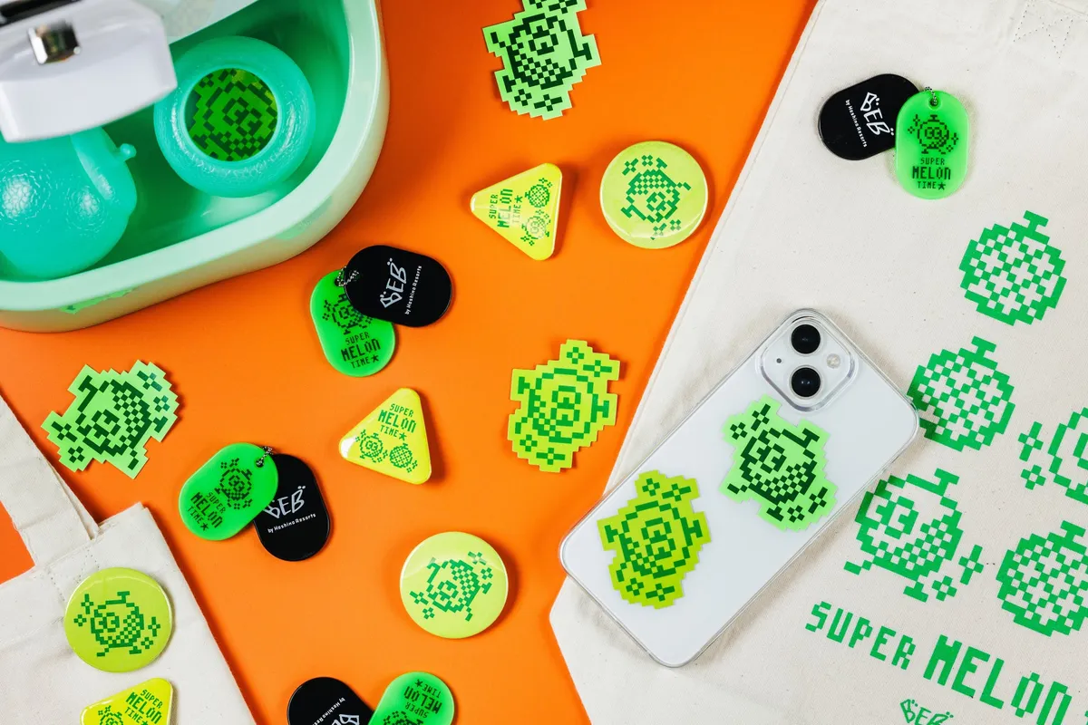 限定のメロンっちオリジナルグッズ