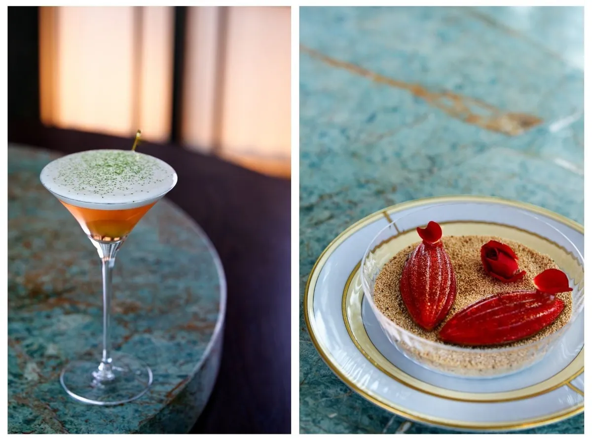 限定カクテル「The Devil’s Martini」とバースナック