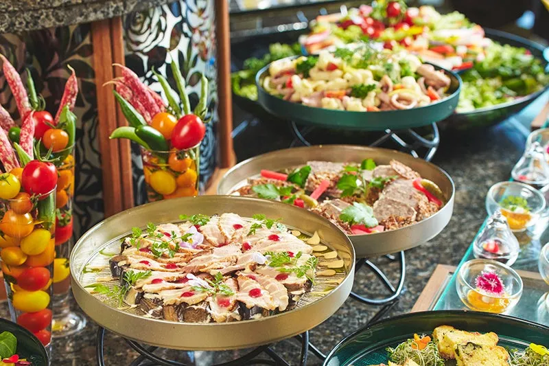 丁寧に仕上げられたフレンチスタイルの冷製前菜