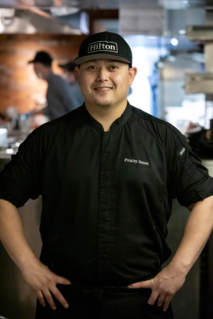 メトロポリタングリル料理長 フィナリー・セメス氏