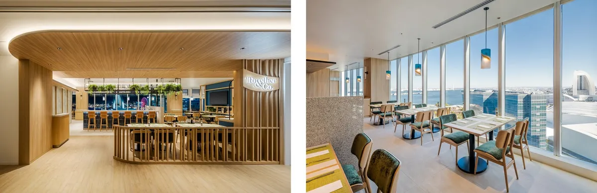 上質な寛ぎを提供するプレミアムルームの客室