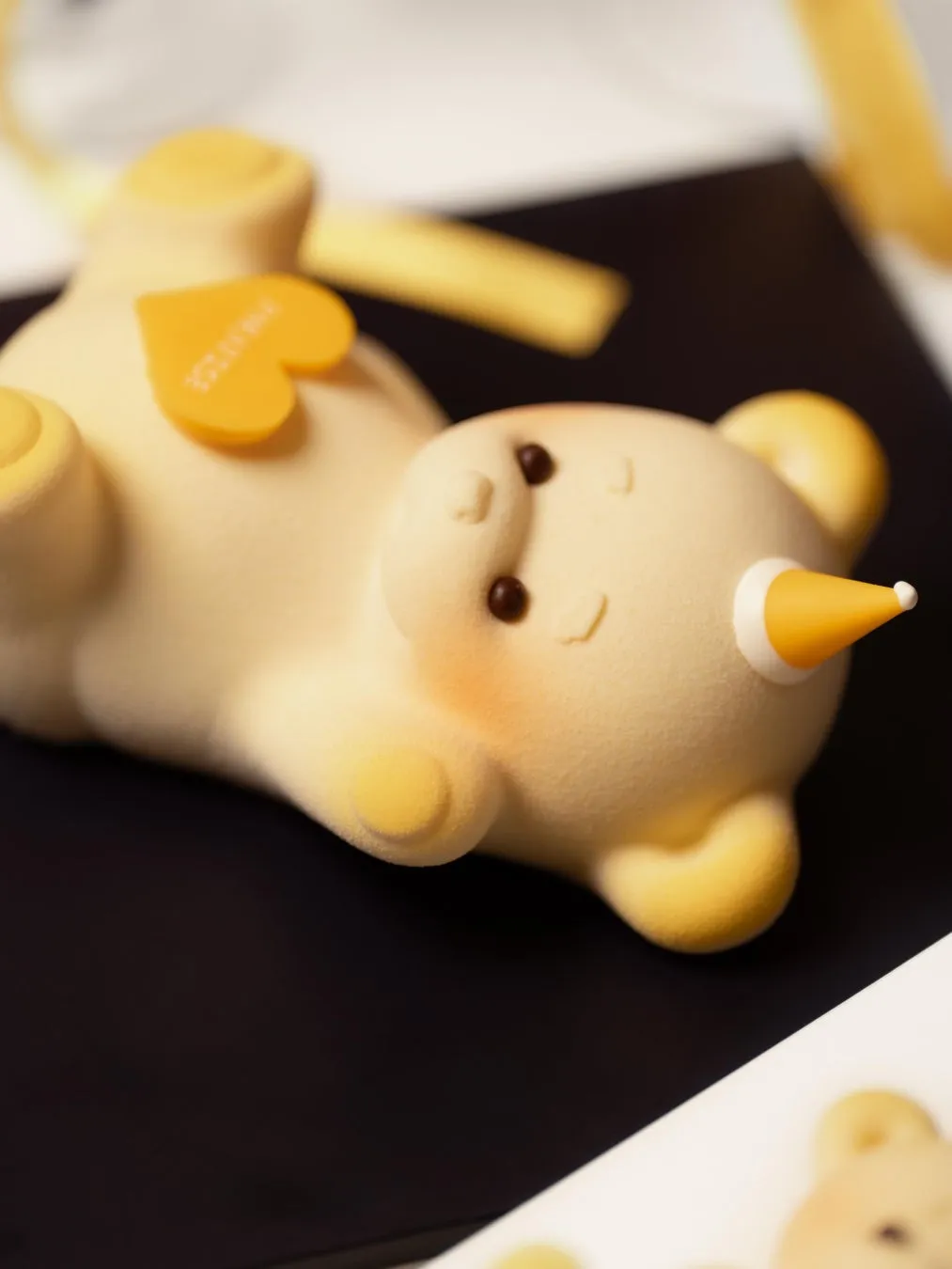 愛らしいクマの限定ケーキ