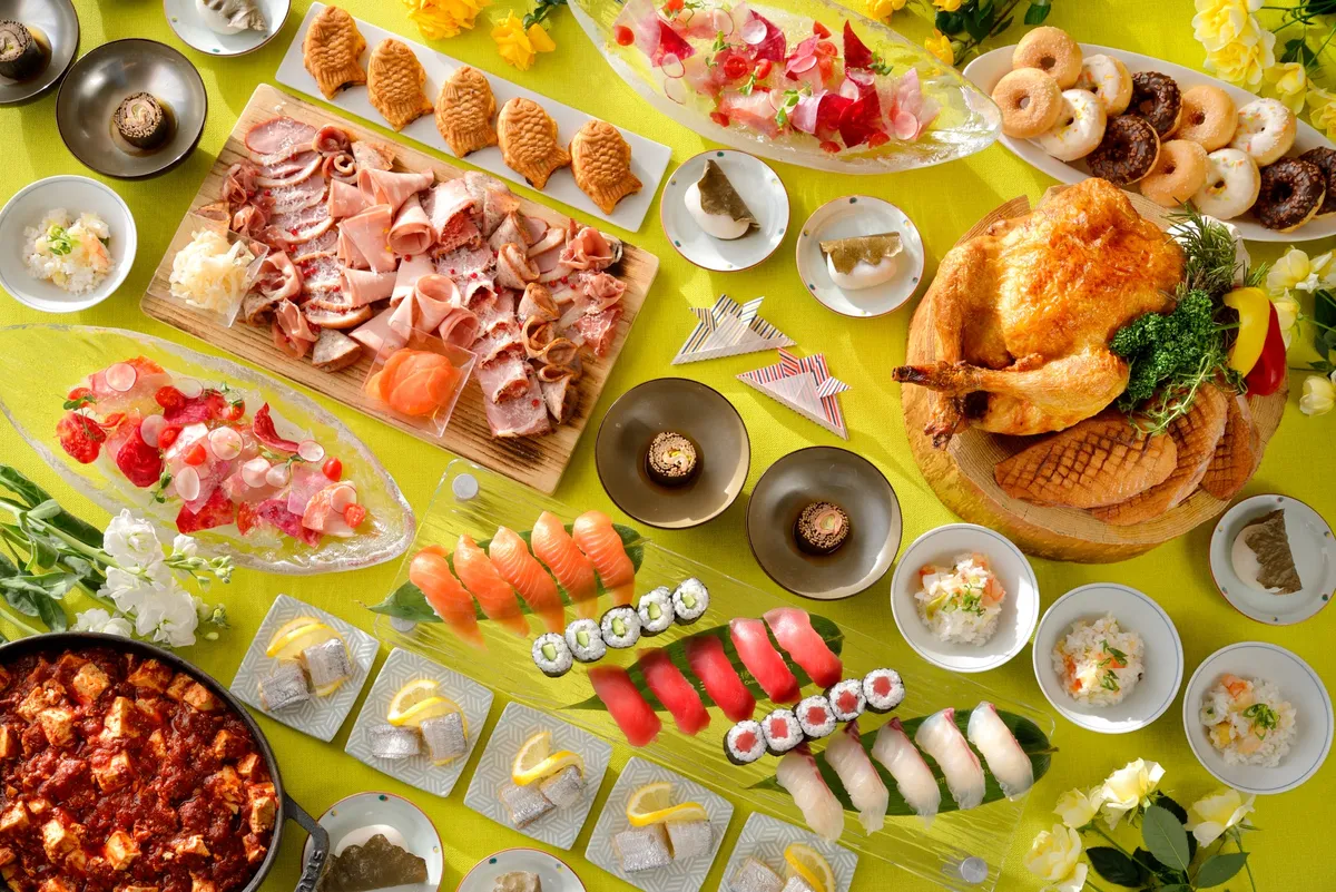 子供も楽しめるメニューが揃うGWファミリービュッフェ