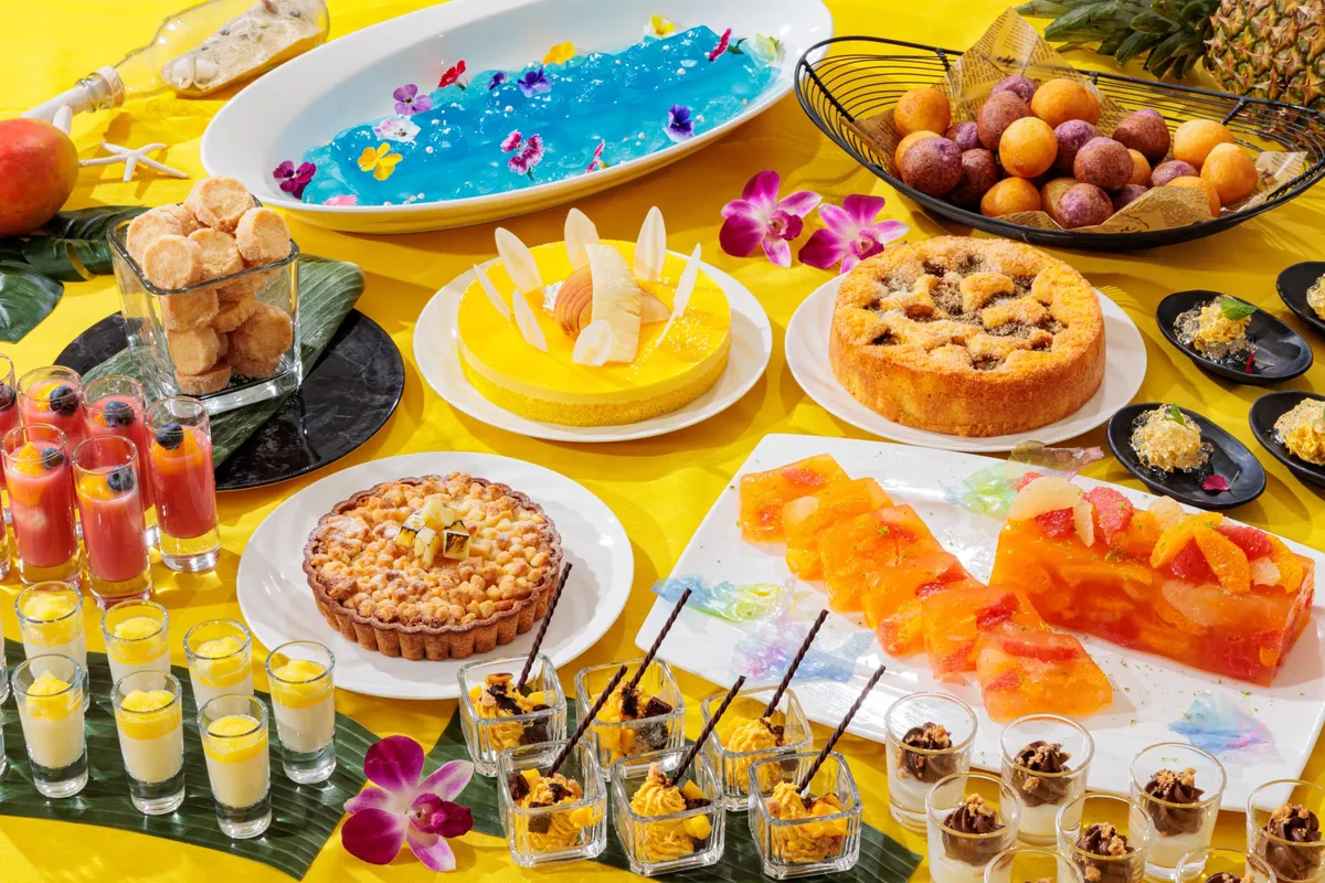 マンゴーやココナッツを使ったトロピカルスイーツの数々