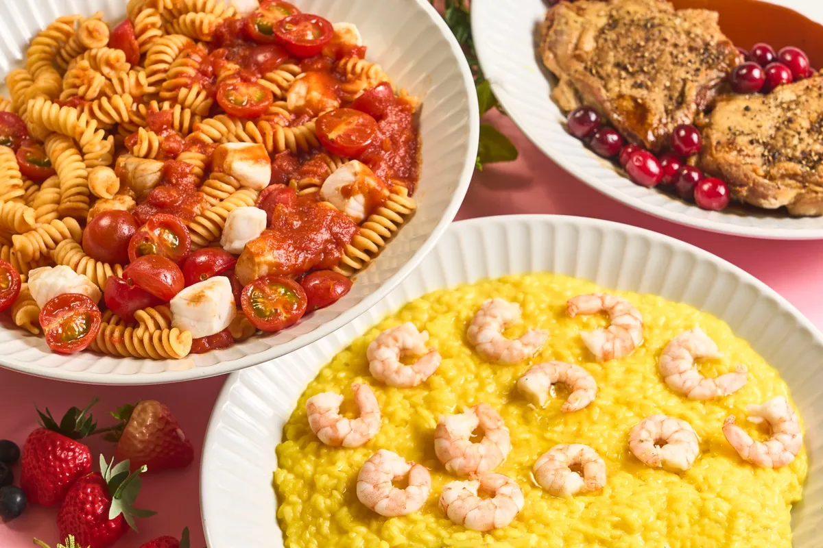 本格イタリアンの味わいを楽しむパスタや海老のリゾット