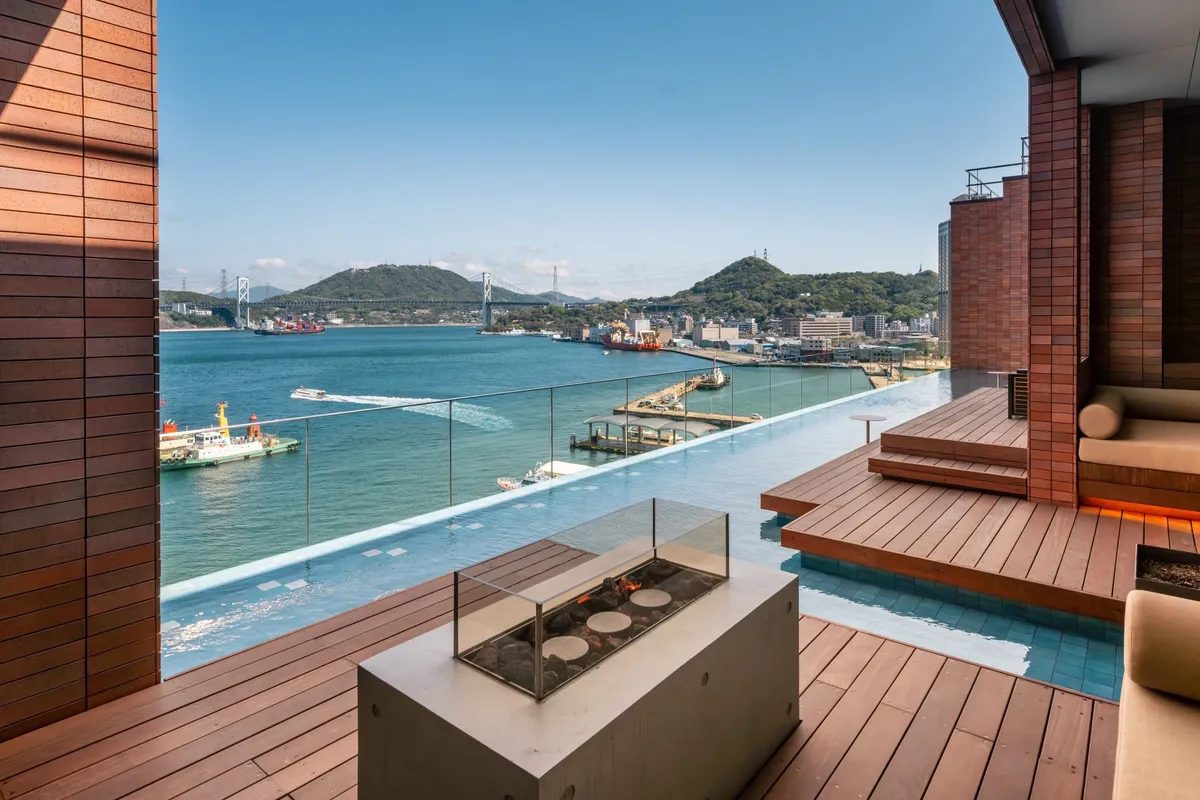 開放的なテラススペース