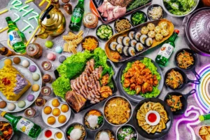 グランドプリンスホテル大阪ベイで韓国夜市を満喫！話題のドバイチョコプリンなど30種が食べ放題