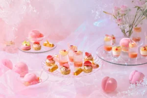 ホテル インターコンチネンタル 東京ベイで桃尽くし!雲の上の幻想的な「ピーチブランシュアフタヌーンティー」にうっとり