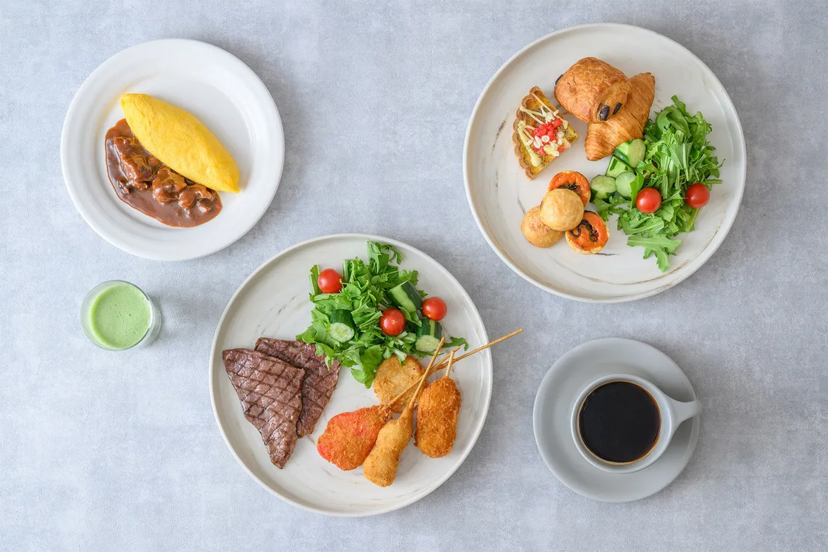 大阪の食文化とフレンチが融合した華やかな一皿