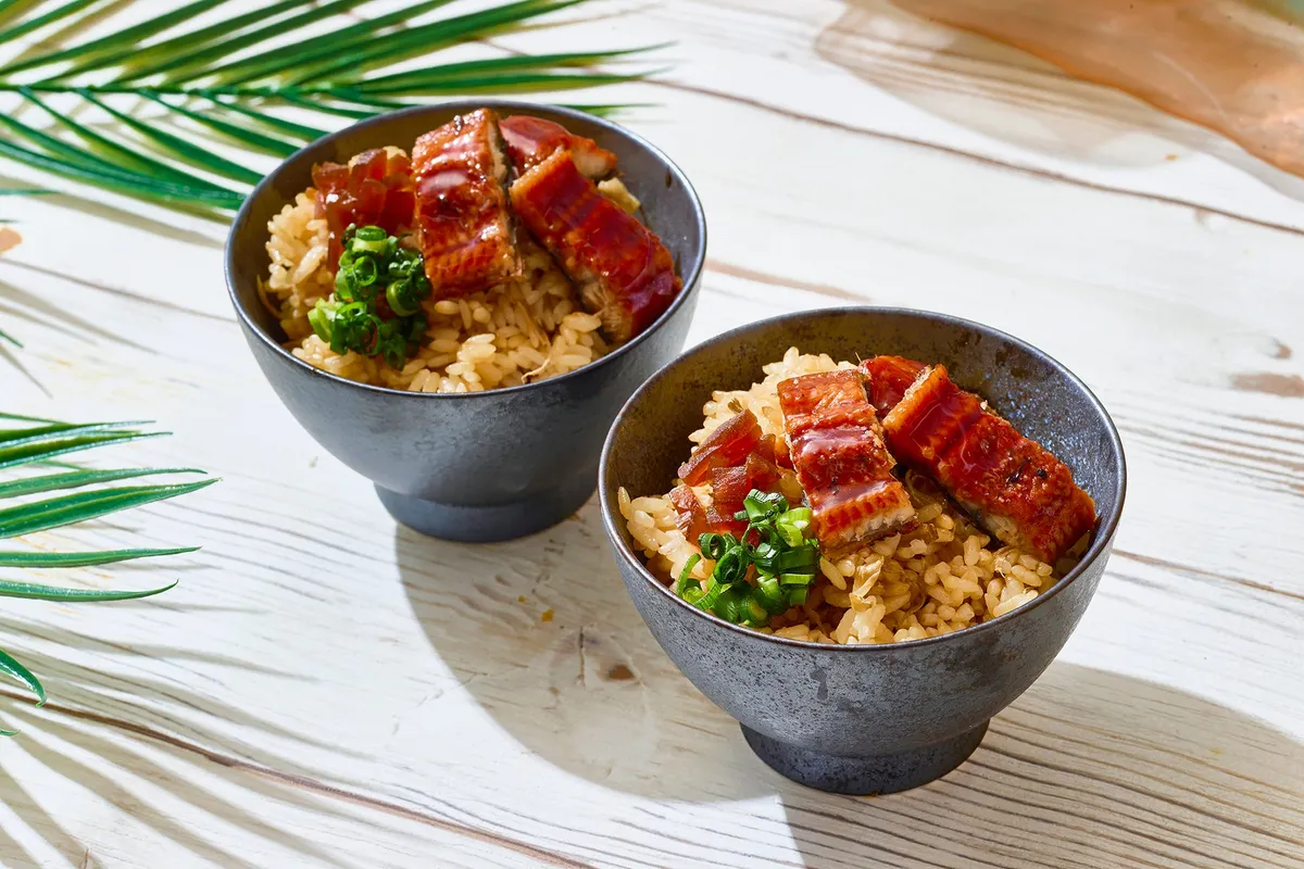 炙りうなぎの炊き込みご飯