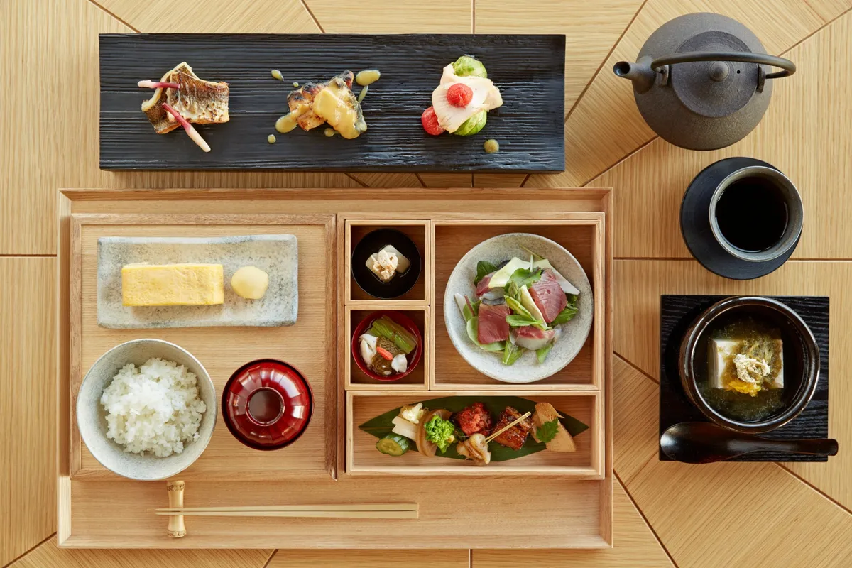 神事から着想を得た和朝食