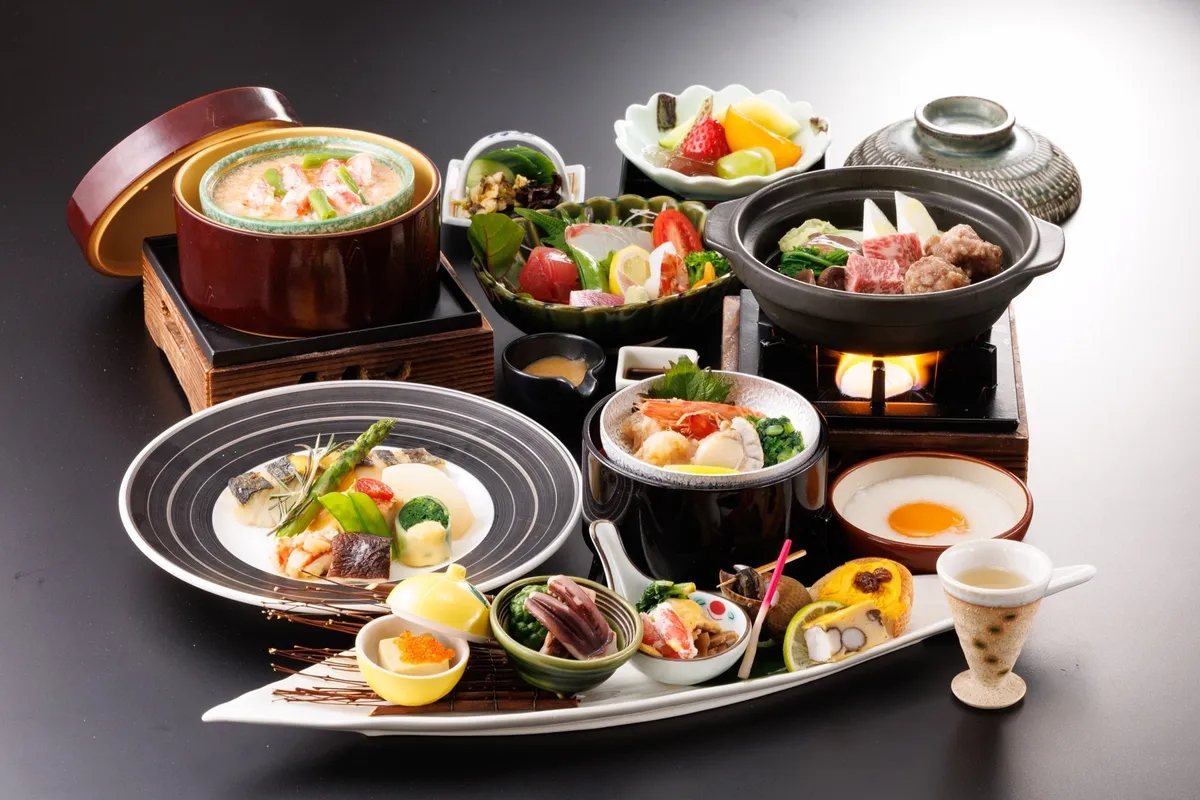 彩り豊かな和食会席料理