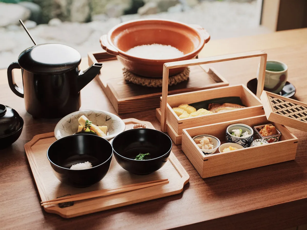 彩り豊かな朝食膳