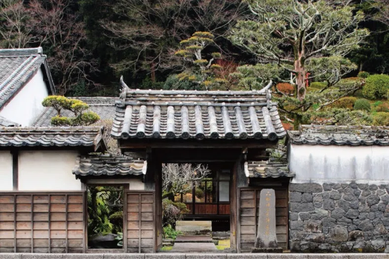 潜龍酒造の本陣屋敷外観