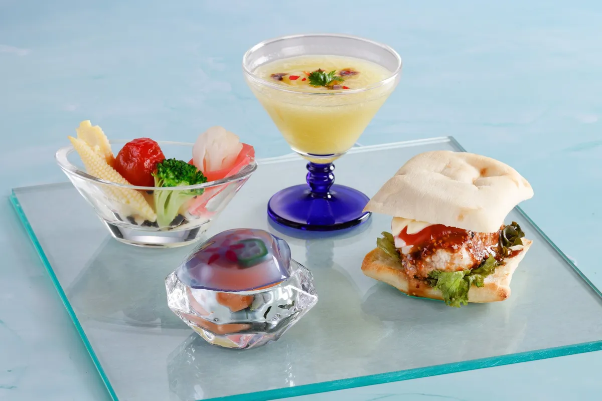 デンマーク料理を取り入れたセイボリー